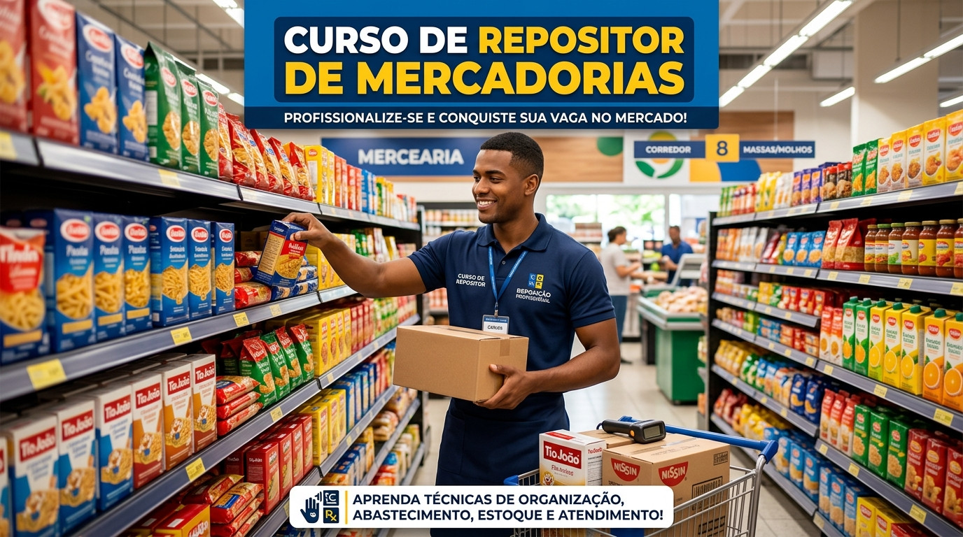 Curso de Repositor de Mercadorias